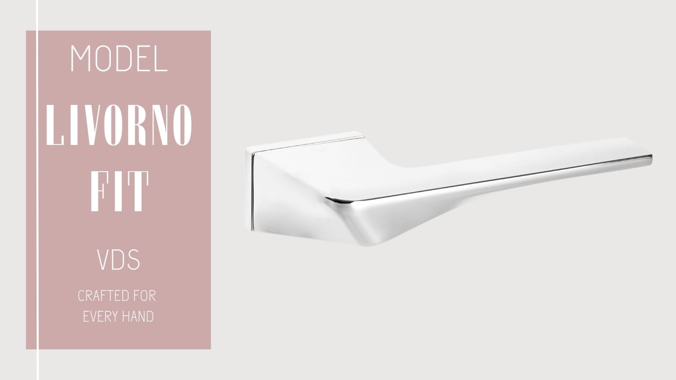 klamka drzwiowa VDS LIVORNO FIT chromA