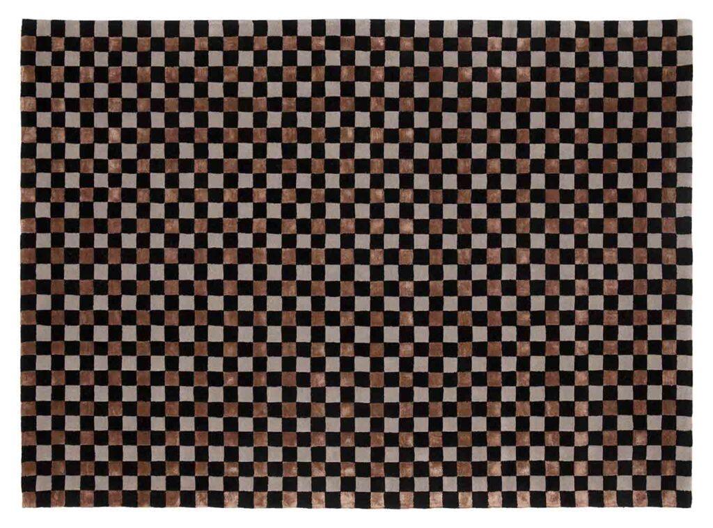 dywan premium szachownica 5018