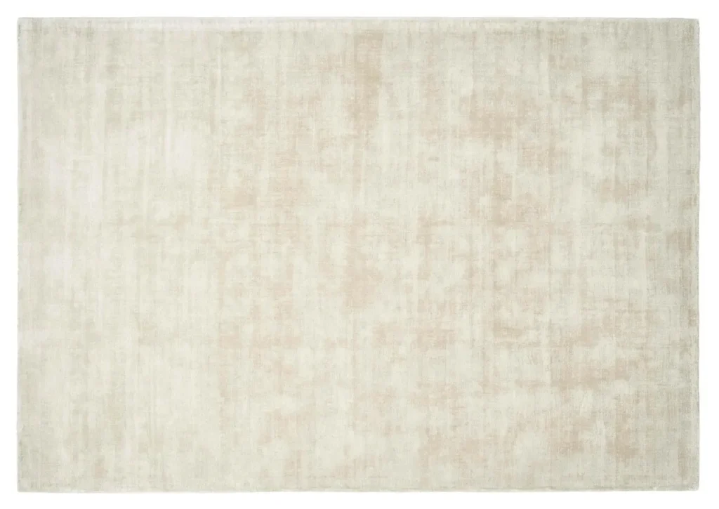 dywan do salonu beżowy ecru tencel