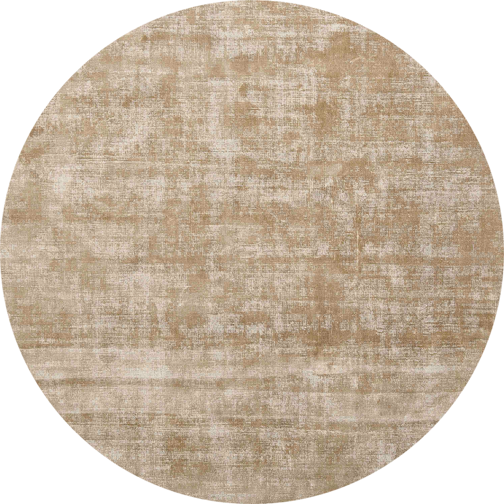 dywan okrągły do salonu 5151 beige