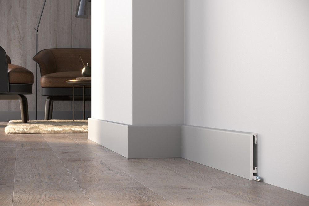 listwa przypodłogowa szara 10cm