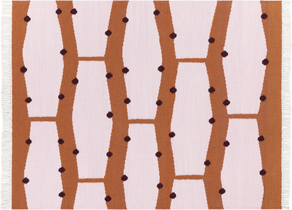dywan kilimowy carpets and more voyage rio kilim terracotta 5528