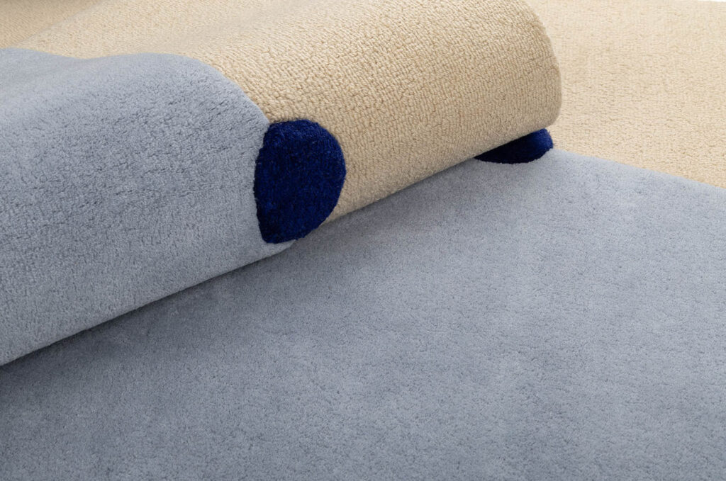 dywan carpets and more voyage rome blue 5514