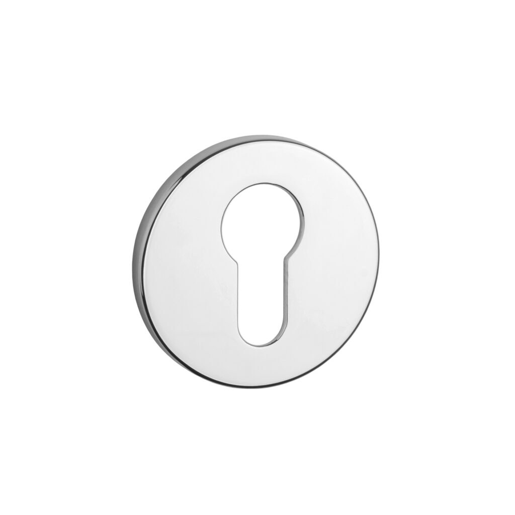rozeta okrągła super slim 5mm APRILE chrom polerowany