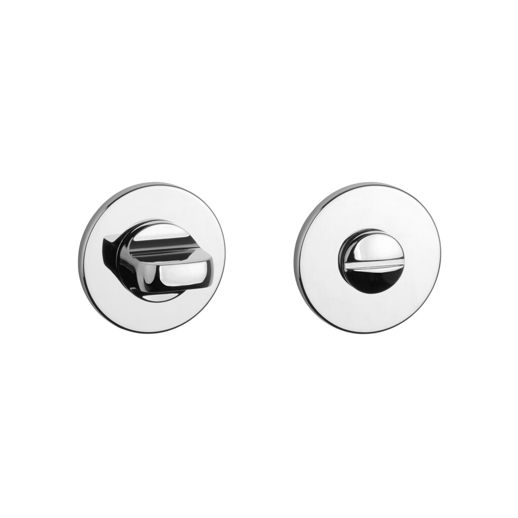 szyld WC chrom polerowany super slim 5mm APRILE